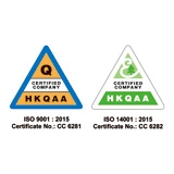 佳駿企業有限公司(史偉莎澳門)榮獲ISO 9001 及 ISO 14001認證